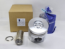 Поршень S6D125E-2. 6D125-2.  6150-32-2110 (fire box-62mm).